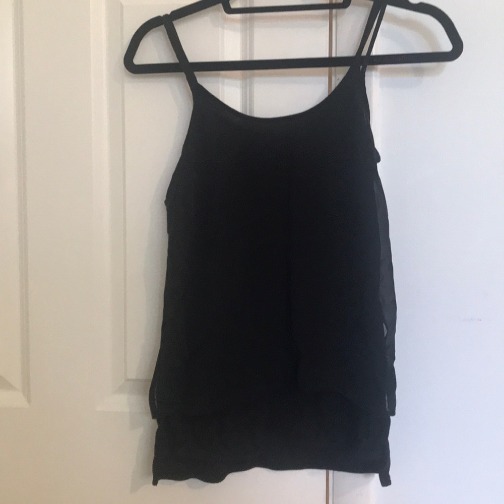 Vince Women's Double Layer Silk Cami Top